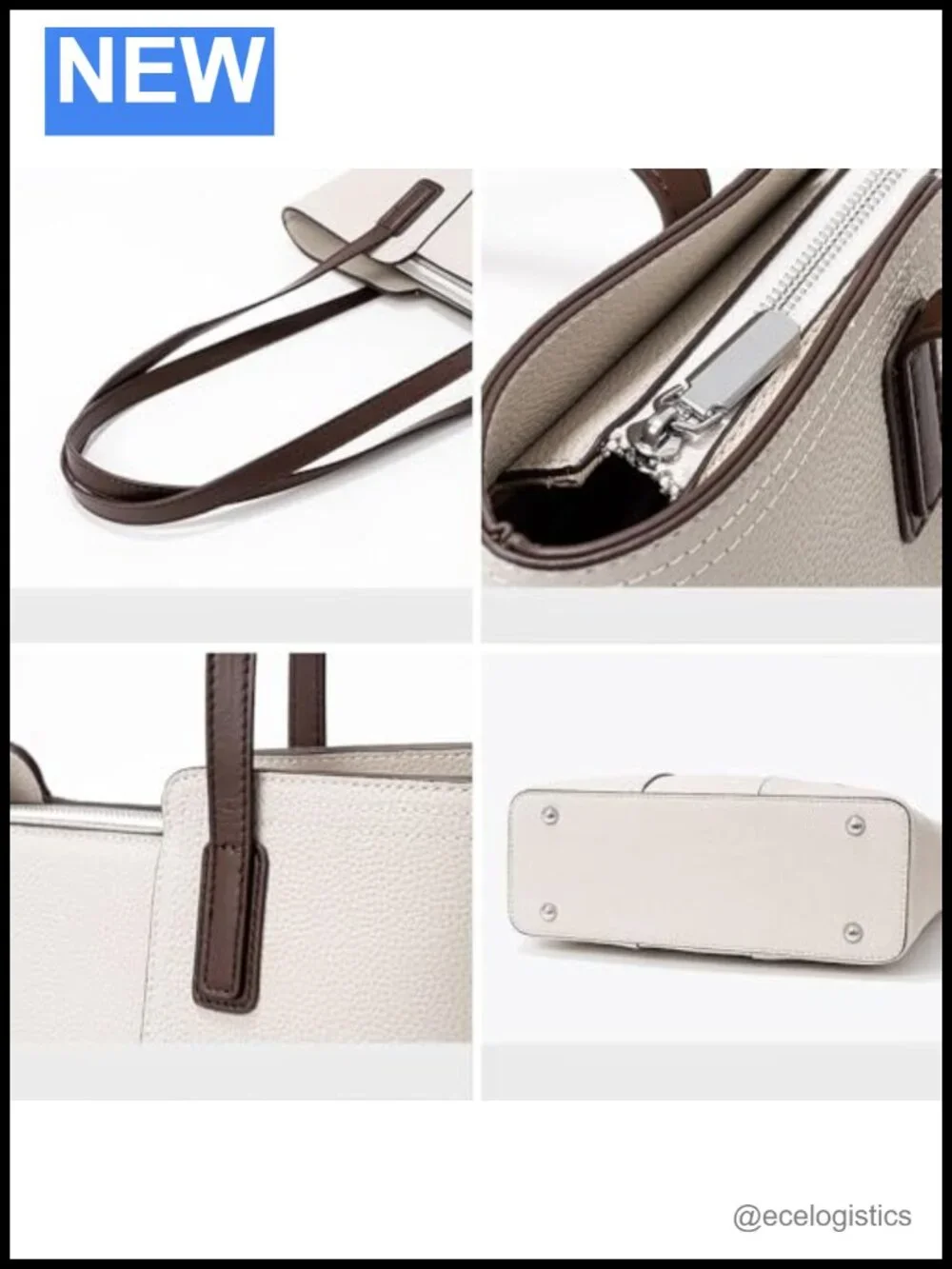 Genuine Leather Tote Bag Women Top Handle Satchel Shoulder Crossbody Handbag